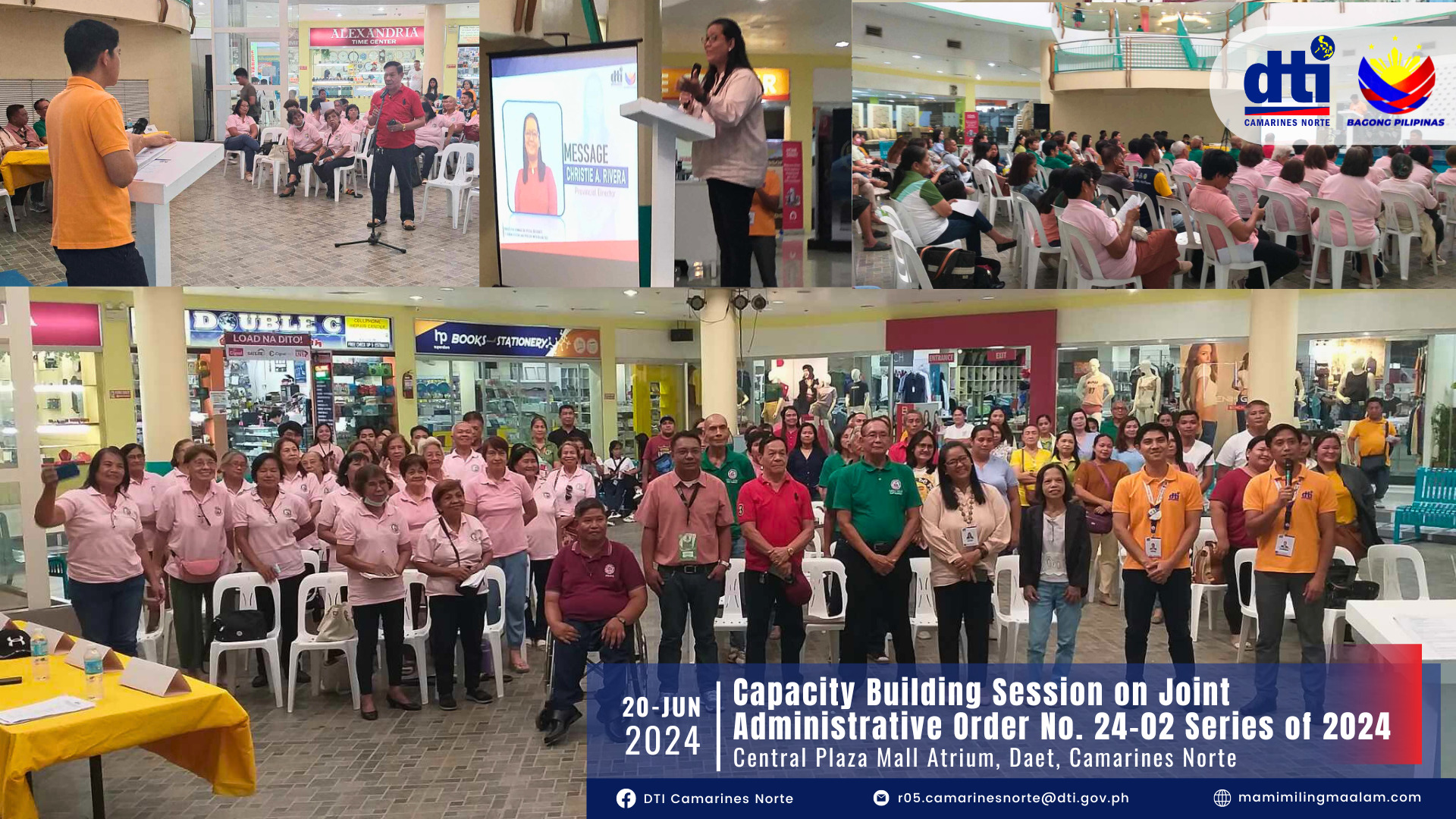 Swdo Logo DTI capacitates Sellers of Basic Goods, Employees of Municipal SWDO ...